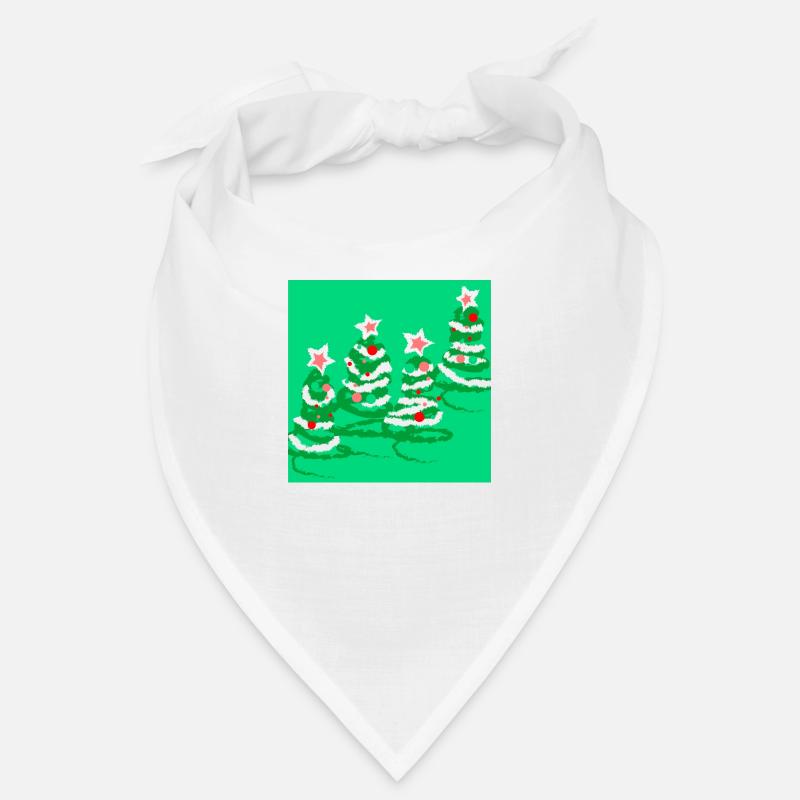 Weihnachtsbäume Bandana
