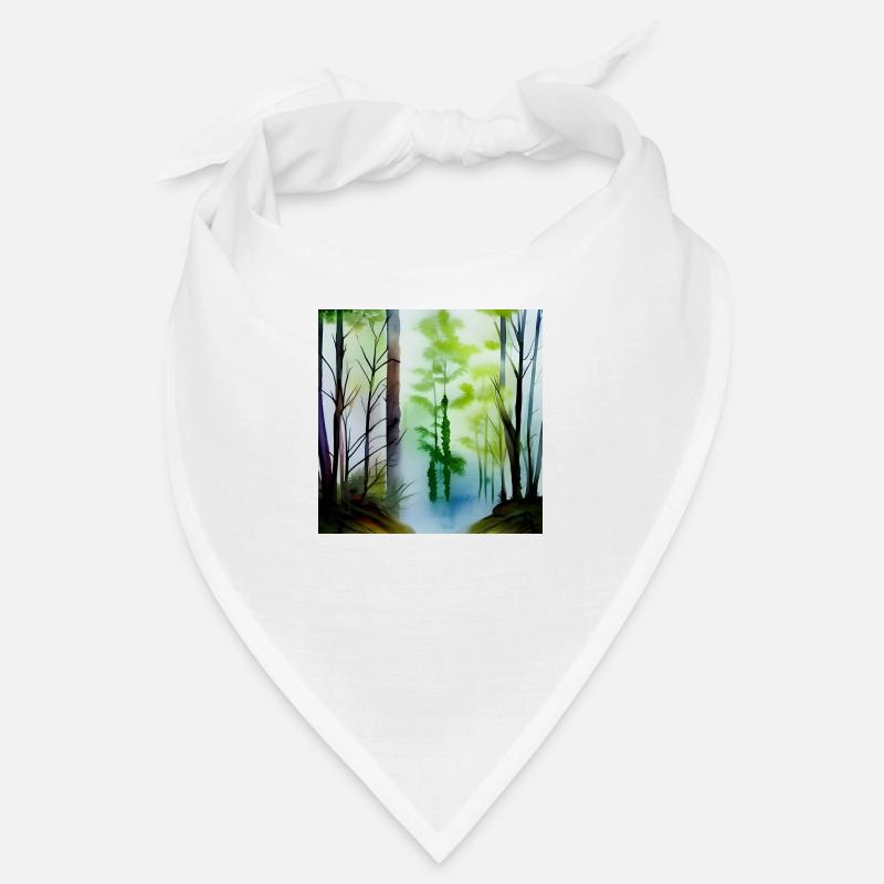 Art de l’image de la forêt Bandana
