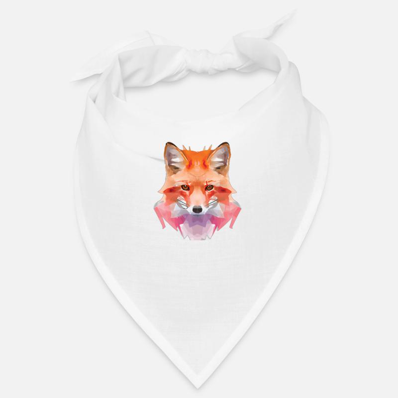 Abstract Polygon Fox Bandana