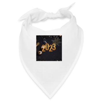 2023 Jascha Gräfe 1 - Bandana - Weiß - Vorne