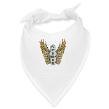 Spirit Wings - SPIRIT, Geist, Flügel - Bandana - Weiß - Vorne
