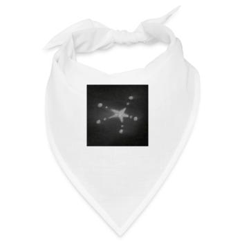 GRAUER STERN - Bandana - Weiß - Vorne