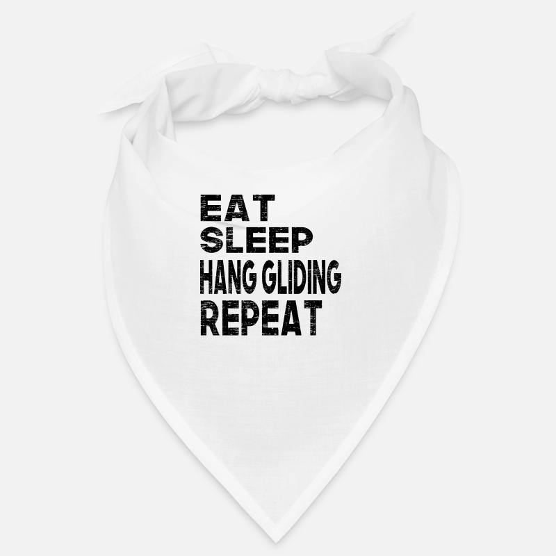 Eat Sleep Hang Gliding Repeat Bandana