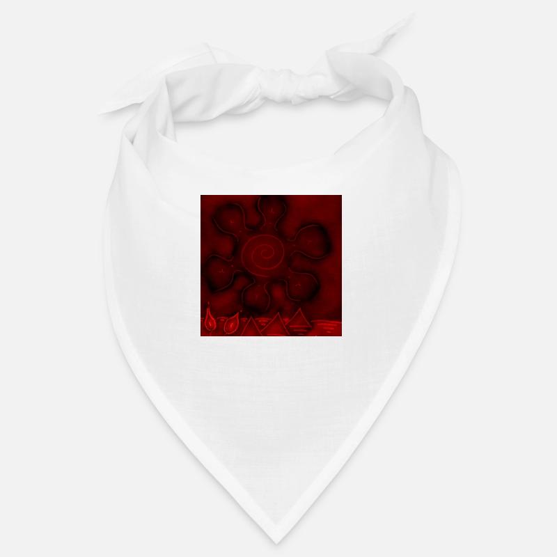 SUN ON RED PYRAMIDS Bandana
