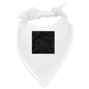 SONNE UND BLUMEN - Bandana - Weiß - Vorne