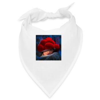 Schwarzwaldmädel 7.0 - Bandana - Weiß - Vorne