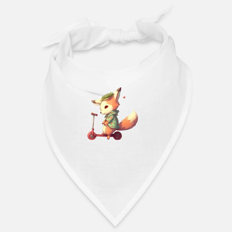 Fox Roller - Bandana - Weiß