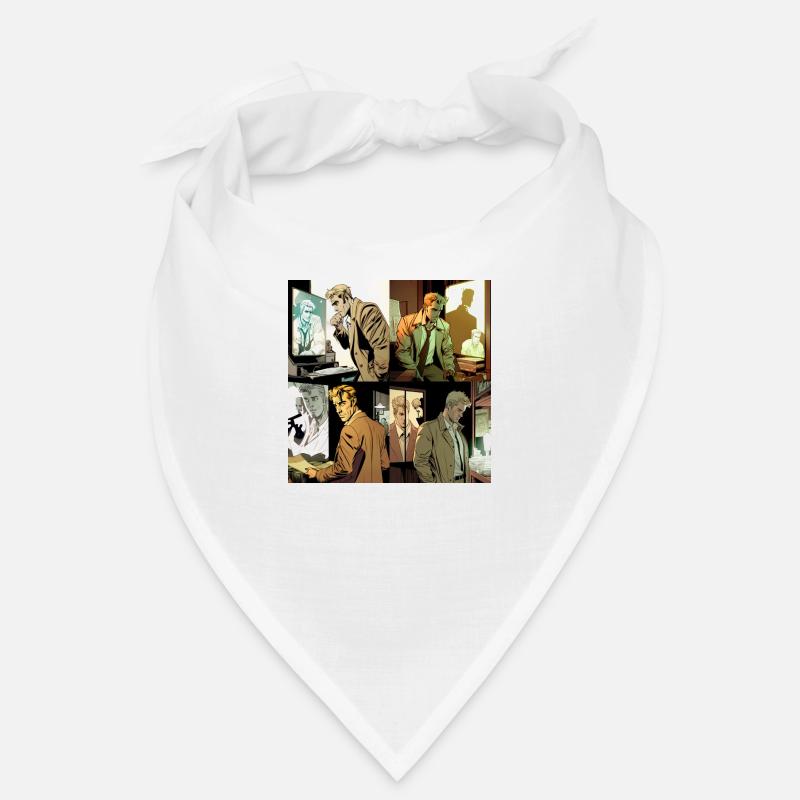 Image comique de John Constantin se faisant espionner Bandana