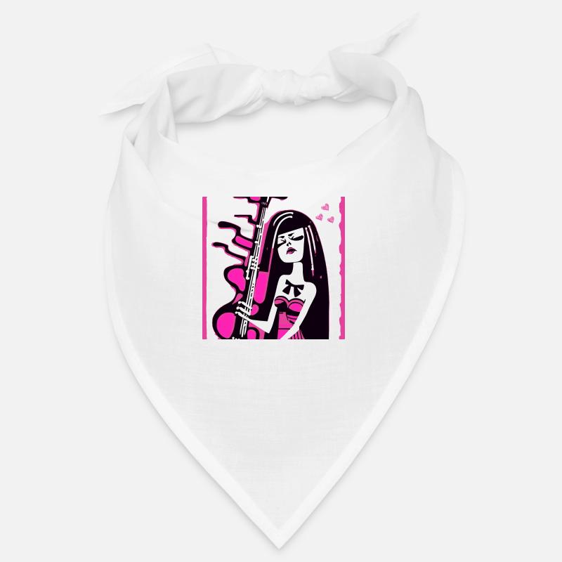 Mädchen 14 - Bandana - Weiß