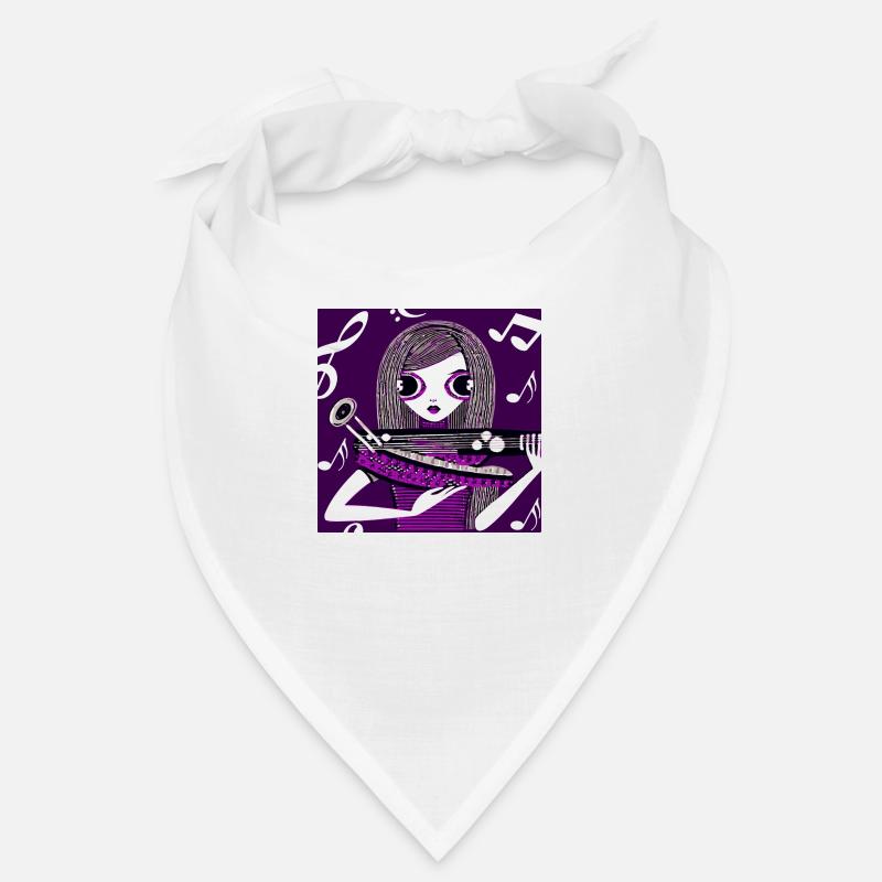 Musik-Mädchen Bandana