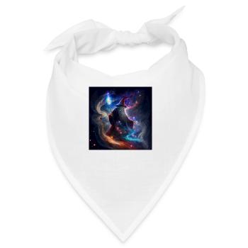 Galactic Wizard in the Galaxy - Bandana - Weiß - Vorne