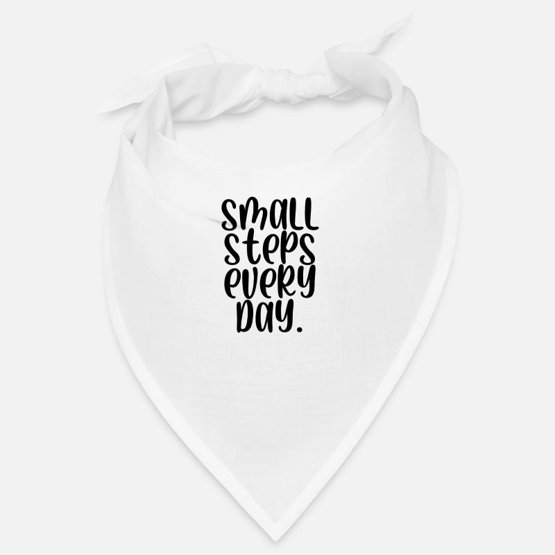 Small steps every day Bandana