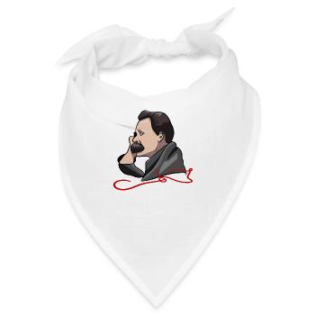 Nietzsche - Bandana - Weiß - Vorne