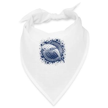 Delfin - Bandana - Weiß - Vorne
