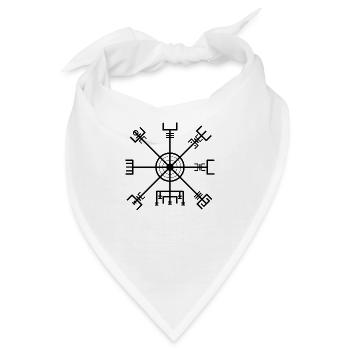 Vegvisir - Bandana - Weiß - Vorne
