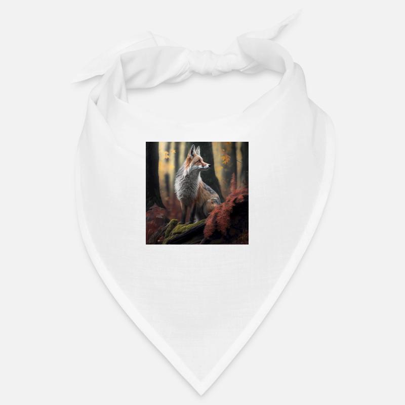 Fuchs - Bandana - Weiß