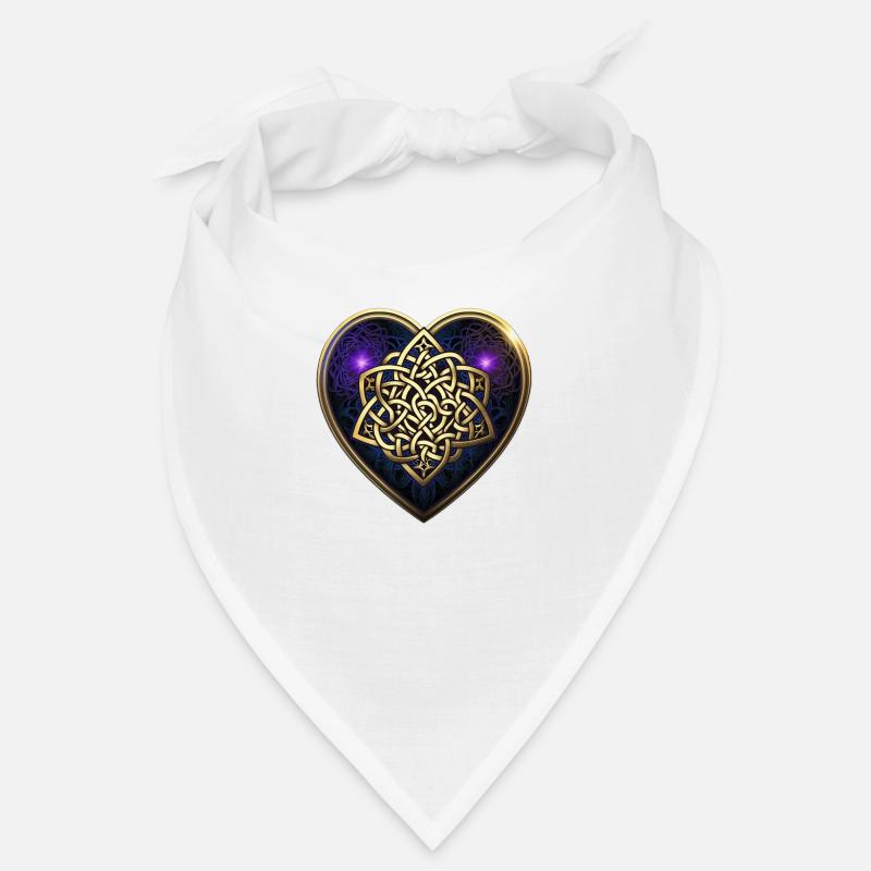 Celtic knot heart Bandana
