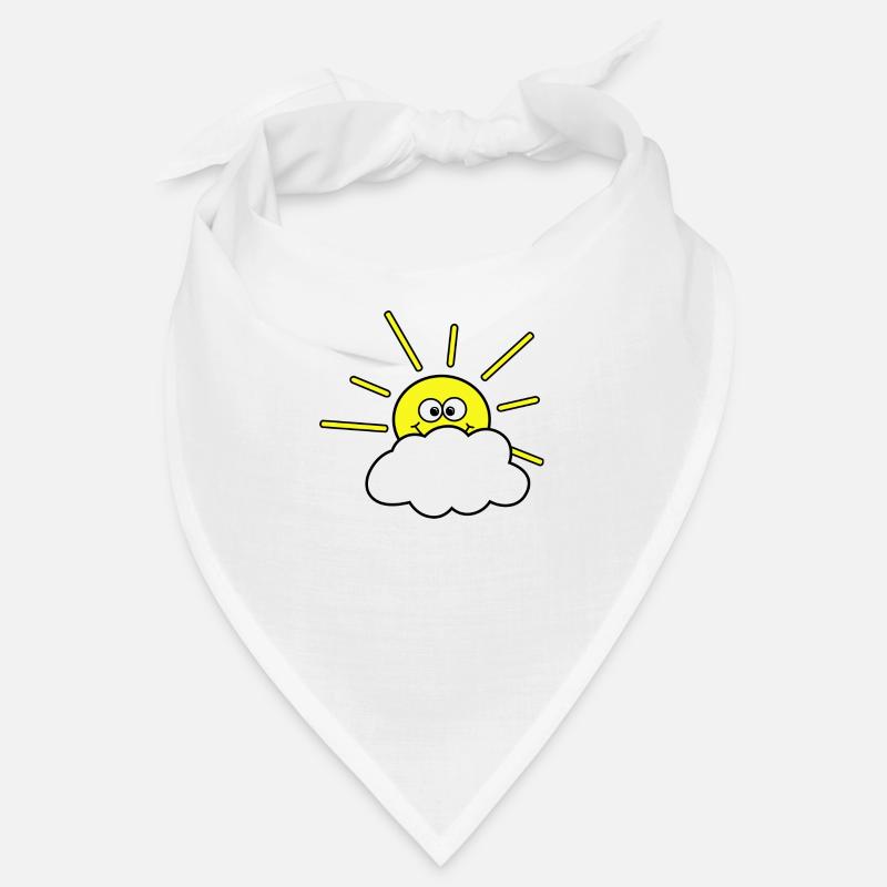 Soleil avec nuage Bandana