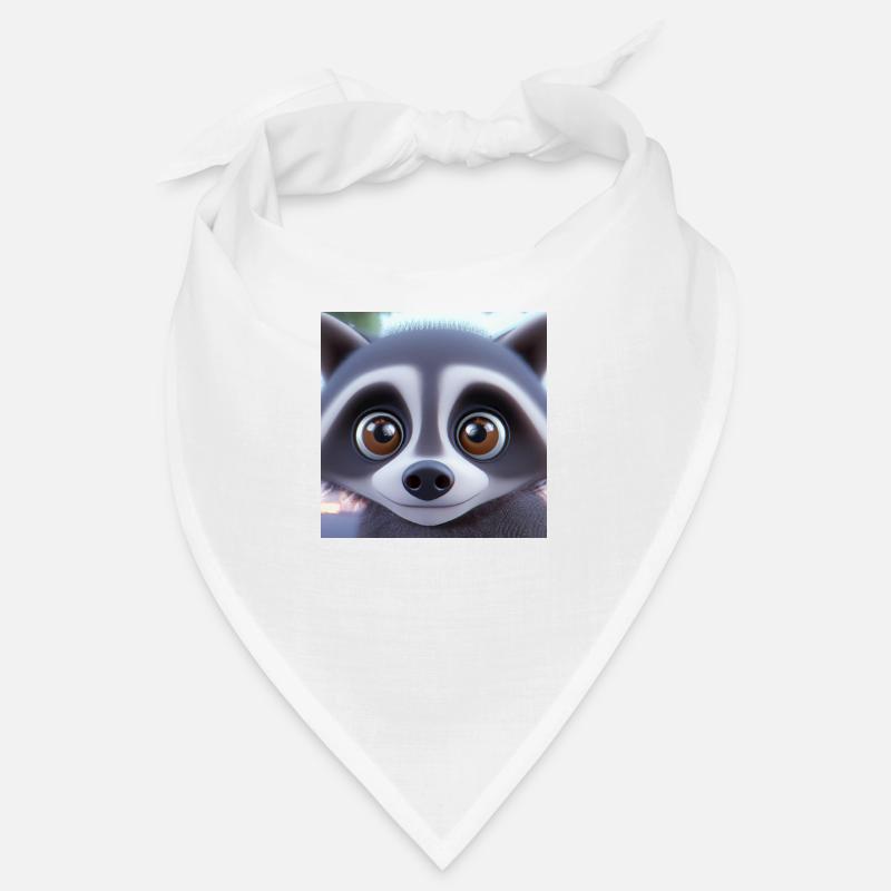 Niedlicher Waschbär Bandana
