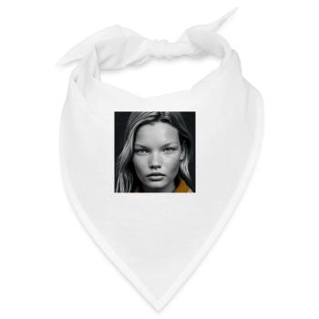Kate M als Mädchen - Bandana - Weiß - Vorne
