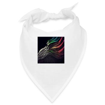 Alles ist aus Wellen 2 - Bandana - Weiß - Vorne