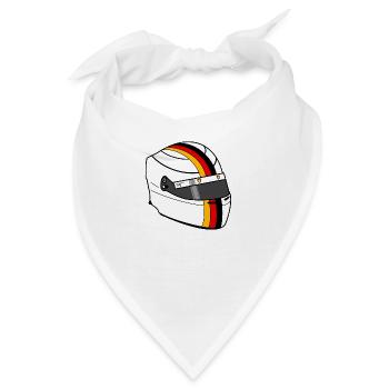 SV Formel Helm - Bandana - Weiß - Vorne