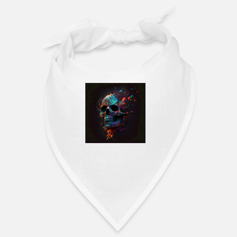 Abstract Skull n°9 Bandana