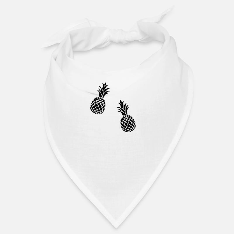 Ananas Silhouette Bandana