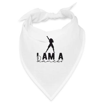 I am a Dancer - Bandana - Weiß - Vorne