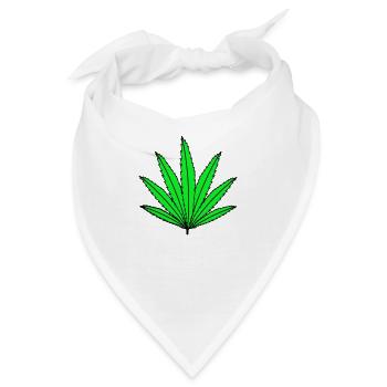 Hanf - Bandana - Weiß - Vorne