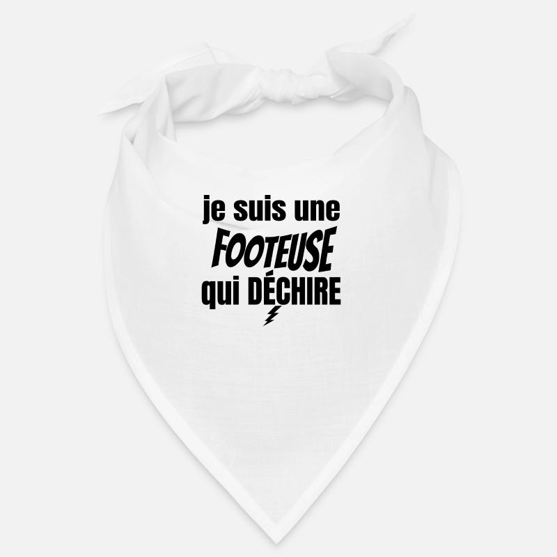 footeuse qui déchire Bandana