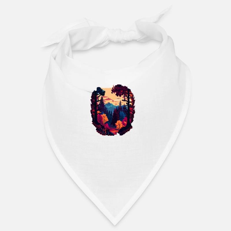 Forêt colorée Bandana