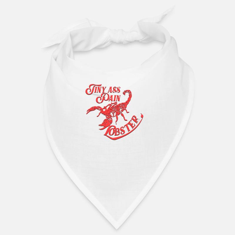 Scorpion Tiny Ass Pain Lobster Distressed Bandana