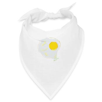 Spiegelei - Bandana - Weiß - Vorne