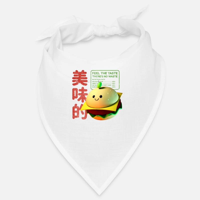 3D-Hamburger-Figur Bandana