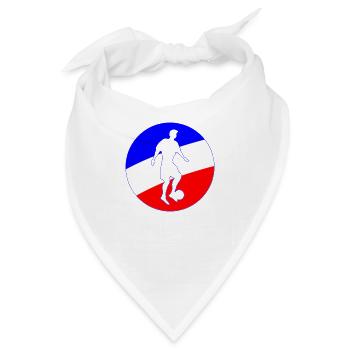 France Soccer - Bandana - Weiß - Vorne
