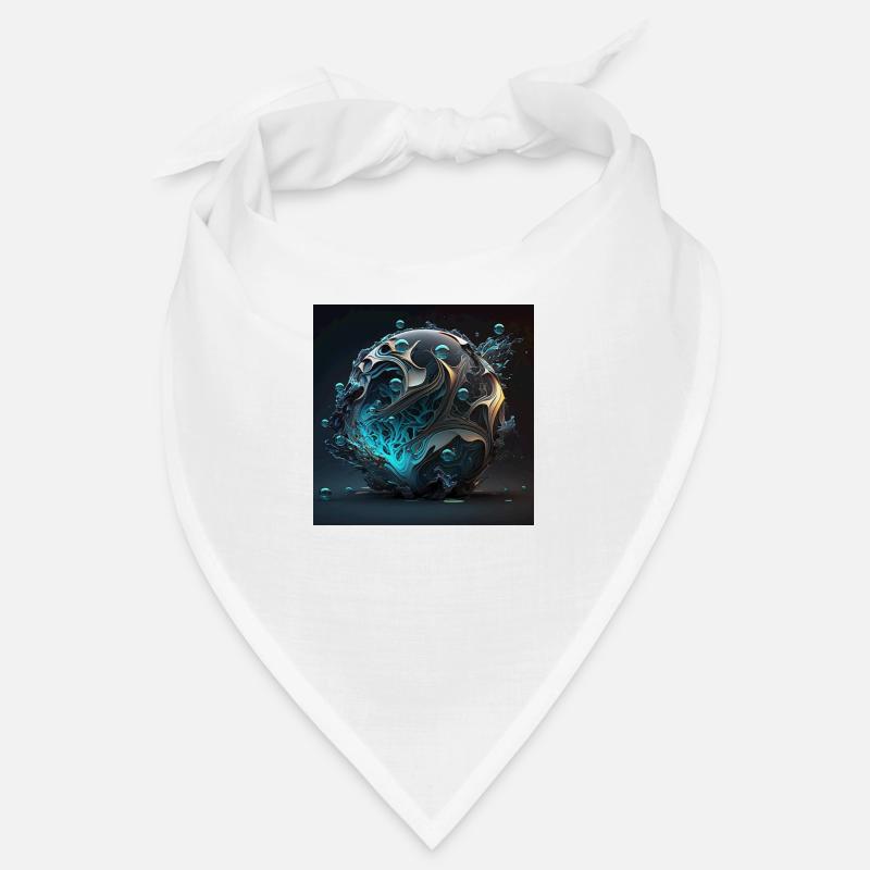 Abstrakter Schädel n°7 Bandana