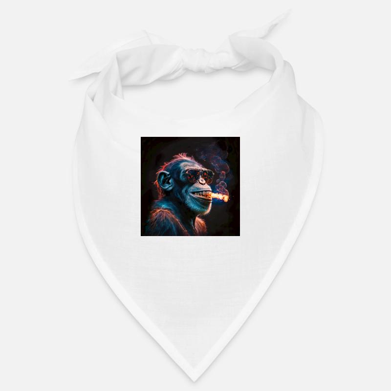 Cool Monkey, generative ai Bandana