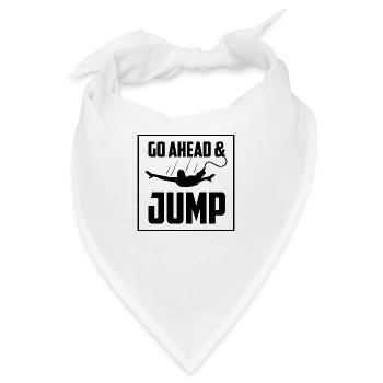 Bungee Jumping Evolution Sport Fun - Bandana - Weiß - Vorne
