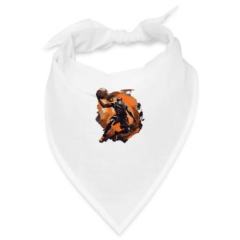 Basket Spieler - Bandana - Weiß - Vorne