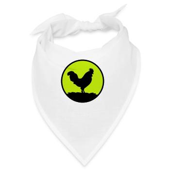 hahn - Bandana - Weiß - Vorne