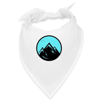 mountains - Bandana - Weiß - Vorne