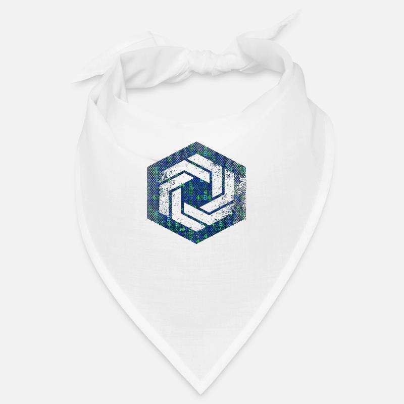 Hexagon-Programmierung Programmierer Codierung geometrisch Bandana