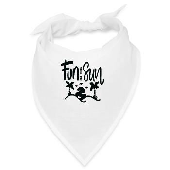 Fun In The Sun - Bandana - Weiß - Vorne