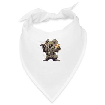 Operation Eukalyptus - Bandana - Weiß - Vorne