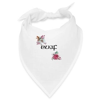 Personalisierter Junggesellenabschied - Bandana - Weiß - Vorne