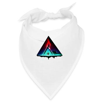 Magischer Eingang - Bandana - Weiß - Vorne