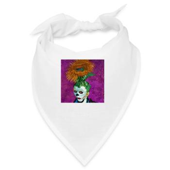 Van Gogh Kunst - Bandana - Weiß - Vorne
