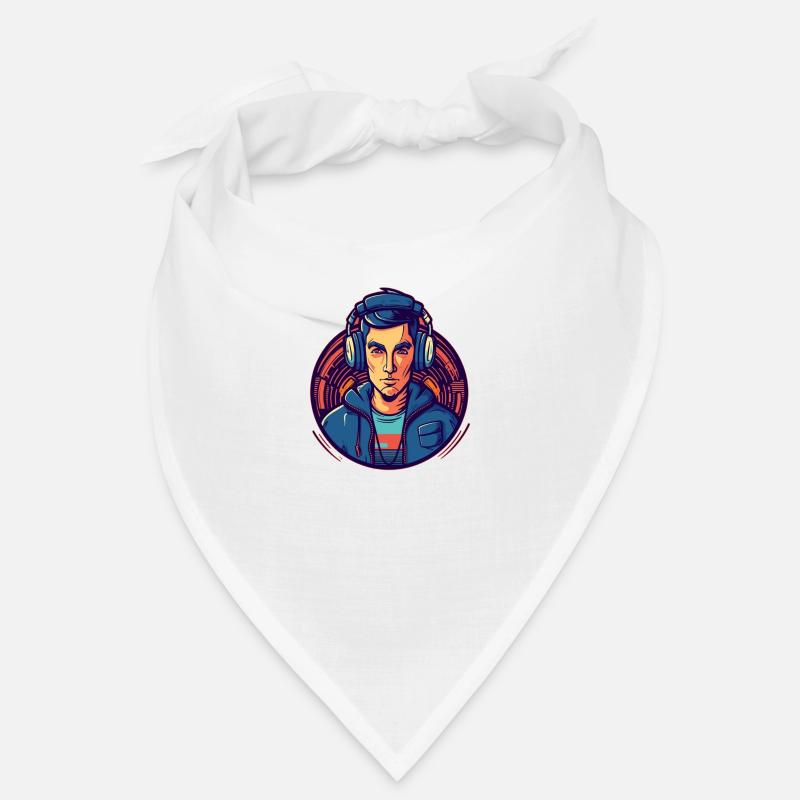 DJ Niceguy - Bandana - blanc