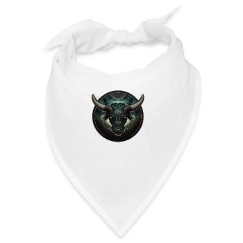 Astro Stier - Bandana - Weiß - Vorne